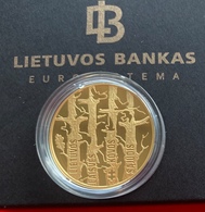 Lithuania 50 Euro 2019 "Movement For The Struggle For Freedom" AU Gold PROOF - Lituanie