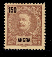 ! ! Angra - 1897 D. Carlos 150 R - Af. 23 - MH - Angra