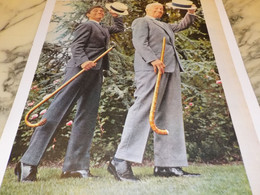 ANCIENNE PHOTO MAURICE CHEVALIER ET  SACHA  1963 - Non Classés