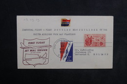 ETATS UNIS - Enveloppe 1er Vol Douglas DC8 San Francisco / New York En 1959 - L 33938 - Marcofilia