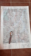 1958 PRNJAVOR BIH BOSNIA JNA YUGOSLAVIA ARMY MAP MILITARY CHART PLAN HOVA JADOVICA MACKOVAC PALAČKOVCI UKRINA KULAŠI - Topographical Maps