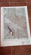 1961 PRNJAVOR BIH BOSNIA JNA YUGOSLAVIA ARMY MAP MILITARY CHART PLAN Kotor Varoš OBODNIK MALJEVA VRBANJICI VRBANJA ZIVIN - Topographical Maps