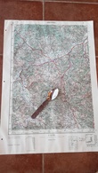 1957 DERVENTA BIH BOSNIA JNA YUGOSLAVIA ARMY MAP MILITARY CHART PLAN VRUĆICA MRKOTIĆ SLATINA NOVI ŠEHER KISELJAK Hrgovi - Topographical Maps