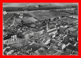 CPSM/gf (82) LABASTIDE-ST-PIERRE.  Vue Aérienne Du Centre Du Bourg...*1419 - Labastide Saint Pierre