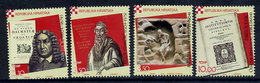 CROATIA 2004 Famous Personalities MNH / **.  Michel 679-82 - Croatia