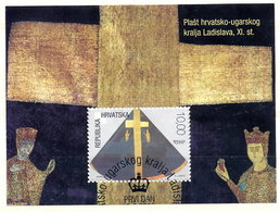 CROATIA 2003 Mantle Of St. Ladislas Used Block.  Michel  Block 22 - Kroatien