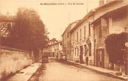 38-SAINT-MARCELIN- RUE SAINT-LAURENT ( VOIR POMPES A ESSENCE ) - Saint-Marcellin