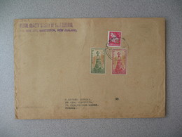 Nouvelle-Zélande Masterton 1967 Lettre Postal History Society pour France - New Zealand Cover Santé Health - Storia Postale