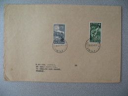 Nouvelle-Zélande Masterton East 1969 Lettre  pour France - New Zealand Cover Timbre Santé Health - Brieven En Documenten