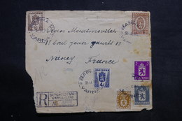BULGARIE - Enveloppe ( Devant ) En Recommandé De Varna Pour La France En 1946 , Affranchissement Plaisant - L 34015 - Cartas & Documentos