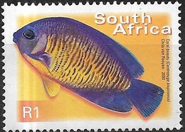 SOUTH AFRICA 2000 Flora And Fauna - 1r - Two-spined Angelfish (Coral Beauty) MNG - Neufs
