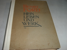 LIBRO "HENRY FORD MEIN LEBEN UND WERK" - Biographien & Memoiren