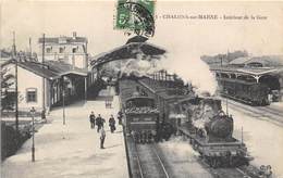 51-CHÂLON-SUR-MARNE- INTERIEUR DE LA GARE - Châlons-sur-Marne