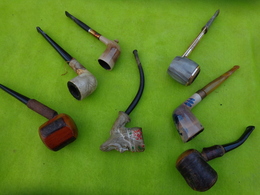 Lot De  Pipes  Matiere A Identifier -6- - Andere & Zonder Classificatie