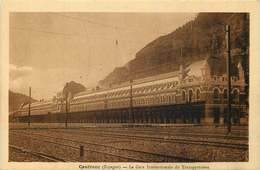 ESPAGNE CANFRANC   La Gare Internationale Du Transpyrénéen - Autres & Non Classés