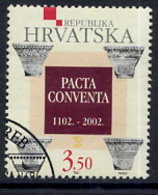 CROATIA 2002 Union Of Croatia And Hungary Used.  Michel 632 - Kroatien