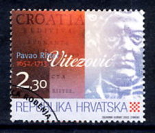 CROATIA 2002 Ritter-Vitezovic Used.  Michel 631 - Kroatien