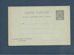 MARTINIQUE 1892  CARTE POSTALE Avec Réponse Payée  Pré Oblitérée 10 C Noir - Cartas & Documentos