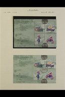 MOTORCYCLES FINLAND 1937-2015 Collection Of Mostly Covers On Leaves, Includes 1937 Postcard With "Elaintarhanajo Djurgar - Unclassified