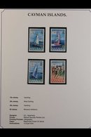 OLYMPICS 1996 Topical Collection Of Never Hinged Mint Stamps, Miniature Sheets, And Covers In A Dedicated Printed Album, - Ohne Zuordnung