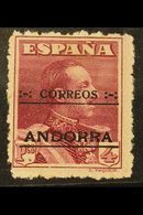 SPANISH ISSUES 1928 4p Lake Perf 14, SG 12C, Mint Small Part Disturbed Original Gum, Fresh Colour, Cat £350. For More Im - Other & Unclassified