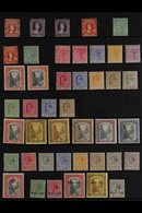 1863-1935 OLD TIME MINT COLLECTION.  An ALL DIFFERENT Mint Collection Presented On Stock Pages, Includes 1863-77 Perf 12 - Sonstige & Ohne Zuordnung