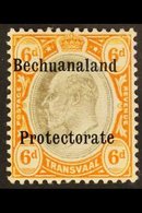 POSTAL FISCAL 1910 6d Black & Brown Orange, SG F1, Very Fine Mint For More Images, Please Visit Http://www.sandafayre.co - Other & Unclassified