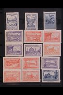 1913 EXPOSITION LABELS. Grand International Exposition Labels Attractive Mint Range Including Some Se-tenant, A Few Smal - Otros & Sin Clasificación