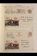 1920's-2000's COLLECTION FEATURING MOTORCYCLES An Interesting Collection Presented In An Album, Includes Stamps, Covers  - Other & Unclassified