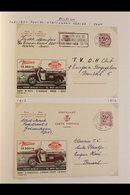 1920's-2000's COLLECTION FEATURING MOTORCYCLES An Interesting Collection Presented In An Album, Includes Stamps, Covers  - Autres & Non Classés