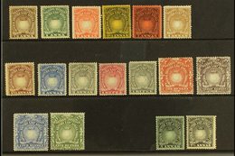 1895 Light & Liberty Range, SG 4/9, SG 11/19 & SG 29/30. Mint (17 Stamps) For More Images, Please Visit Http://www.sanda - Brits Oost-Afrika