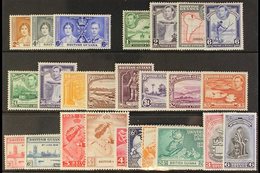 1937-52 KGVI COMPLETE MINT COLLECTION A Complete "Basic" Mint Collection Spanning Coronation To BWI Set, SG 305/29, Fine - British Guiana (...-1966)