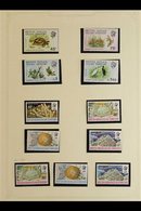 1968-1973 ALL DIFFERENT COLLECTION Never Hinged Mint And Very Fine Used. With 1968 Overprinted Definitive Sets Both Neve - Brits Indische Oceaanterritorium