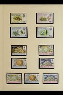 1968-1973 ALL DIFFERENT COLLECTION Never Hinged Mint And Very Fine Used. With 1968 Overprinted Definitive Sets Both Neve - Territoire Britannique De L'Océan Indien