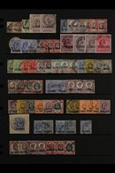 1885 - 1913 FINE USED COLLECTION Interesting Collection With Many Complete Sets And Shades With 1885 Surch Set Incl Extr - Brits-Levant