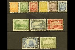 1928-29 "Scroll" Pictorials Complete Set, SG 275/285, Fine Mint, Generally Well Centred. (11 Stamps) For More Images, Pl - Otros & Sin Clasificación