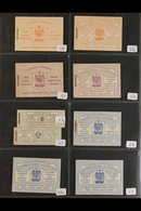 BOOKLETS 1953-1976 Comprehensive Collection Of All Different Never Hinged Mint Complete Booklets Housed In A Booklet Alb - Altri & Non Classificati