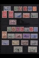 OFFICIALS 1937-46 ALL DIFFERENT USED COLLECTION Presented On A Stock Page That Includes (type O1 Perfin) 1937 6c Blue Ai - Other & Unclassified