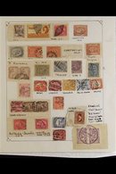 POSTMARKS COLLECTION A Mostly 19th Century To Early 20th Century Assembly Incl Asyut, Cherbin, Ghouria, Abu-el-chouk, Za - Andere & Zonder Classificatie