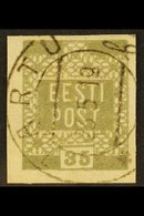 1919 35(p) Grey, Mi 3c, Very Fine Used. For More Images, Please Visit Http://www.sandafayre.com/itemdetails.aspx?s=62143 - Estonie