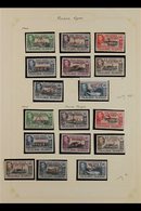 1944-1949 SUPERB MINT COLLECTION In Hingeless Mounts On Leaves, Most Stamps Are Never Hinged. Includes 1944-45 All Four  - Falklandinseln