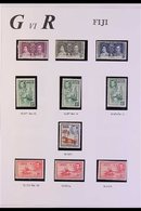 1937-51 FINE MINT COLLECTION An Attractive All Different Collection On Pages, Includes 1938-55 Definitives Complete Basi - Fidschi-Inseln (...-1970)