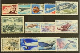 1947/2005 Group Of Airmail Issues, Incl. 1947 500f U.P.U. Issue, Yvert 20, 34, 43, 45, 49/51, 54, 56, 62/4, 68, All Neve - Sonstige & Ohne Zuordnung