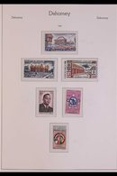 DAHOMEY 1960-70 NEVER HINGED MINT COLLECTION Displayed On Lighthouse Printed Hingeless Pages, Incl. Good Air Issues, Hig - Altri & Non Classificati