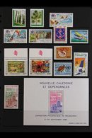 NEW CALEDONIA 1962-1986. A COMPLETE AIR POST COLLECTION - NEVER HINGED MINT presented On Protective Stock Pages That Inc - Andere & Zonder Classificatie