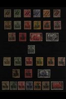 POST OFFICES IN MOROCCO 1899-1919FINE USED COLLECTION Presented On Stock Pages, ALL DIFFERENT & Includes 1899 Empire "Ma - Sonstige & Ohne Zuordnung