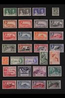 1937-51 COMPLETE KGVI MINT COLLECTION. A Complete "Basic" Collection That Runs From The 1937 Coronation To The 1950 New  - Gibilterra