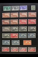 1937-52 A COMPLETE KGVI MINT BASIC COLLECTION (Cat £2350+) Presented On A Pair Of Stock Pages. Includes 1937 Coronation, - Gibilterra