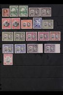 1938-50 NHM PICTORIAL DEFINITIVES. A Complete "Pictorials" Basic Set, SG 152/163f, Plus Some Additional Perfs To 5s, Nev - Granada (...-1974)