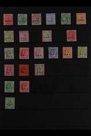 CHINESE EXPEDITIONARY FORCE 1900-1914 Fine Mint All Different Collection. With QV 1900 Set To 8a, Plus 1R (light Crease) - Altri & Non Classificati